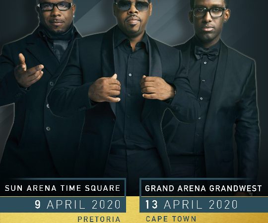 BOYZ II MEN HEADING TO SOUTH AFRICA THIS APRIL