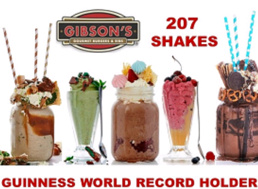 GIBSON’S GOURMET BURGERS & RIBS SET A GUINNESS WORLD RECORD