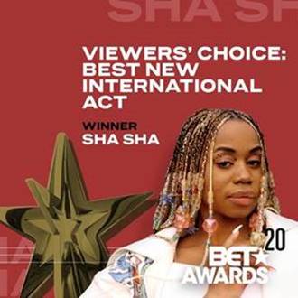 Sha Sha Continues to Blossom With Her First Ever BET Award!