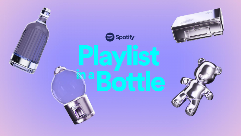 Capture the essence of 2023 with Spotify’s Playlist in a Bottle
